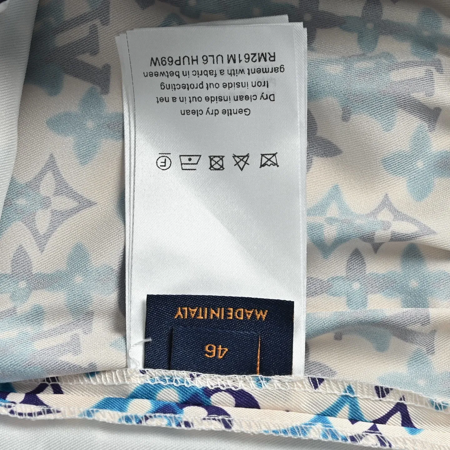 Louis Vuitton/Louis Vuitton full-length presbyopic print suit shorts